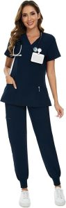 Navy Scrub Set